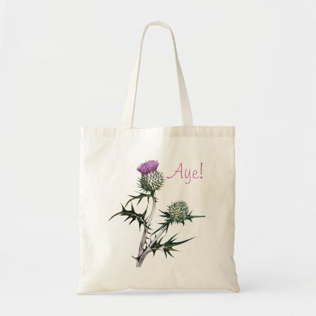 Flor de la bolsa de asas escocesa de la (Frente)