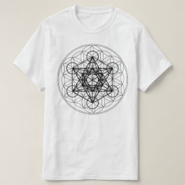 Flor de la camisa del cubo de Metatron de la vida