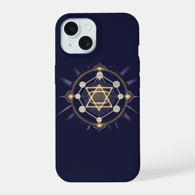 Flor de la Infinidad — Geometría Sagrada Celestial (Reverso )