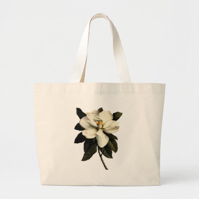 Flor de la magnolia - bolso (Frente)