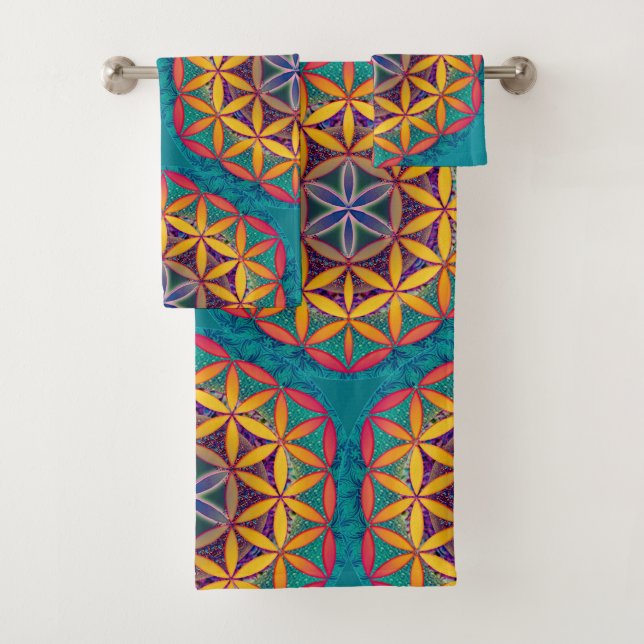 Flor de la mandala de la vida (In situ)