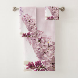 Flor de Lila Rosa Suave Personalizada de Primavera