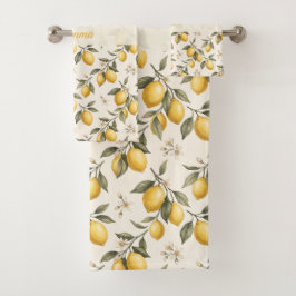 Flor de Limón Vintage – Cítrico Botánico Elegante