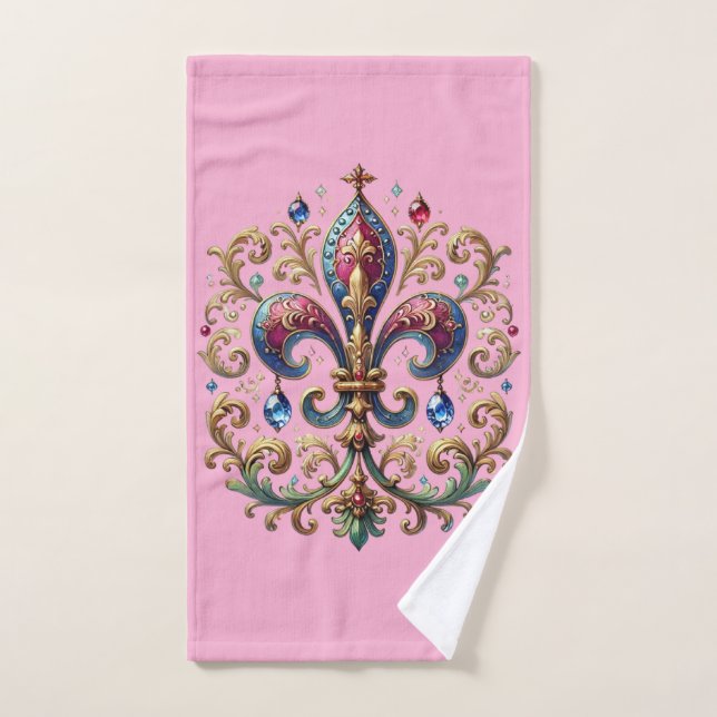 Flor de Lis (Toalla de mano)