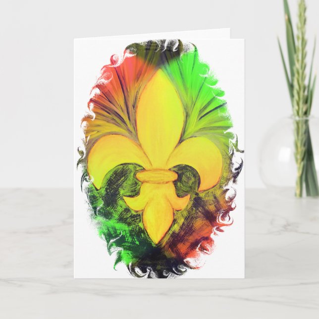 Flor de lis del navidad (Anverso)