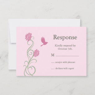 Flor de Loto RSVP (rosa)