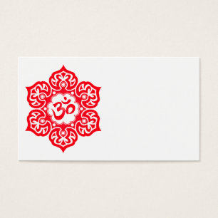 Flor de Lotus roja OM