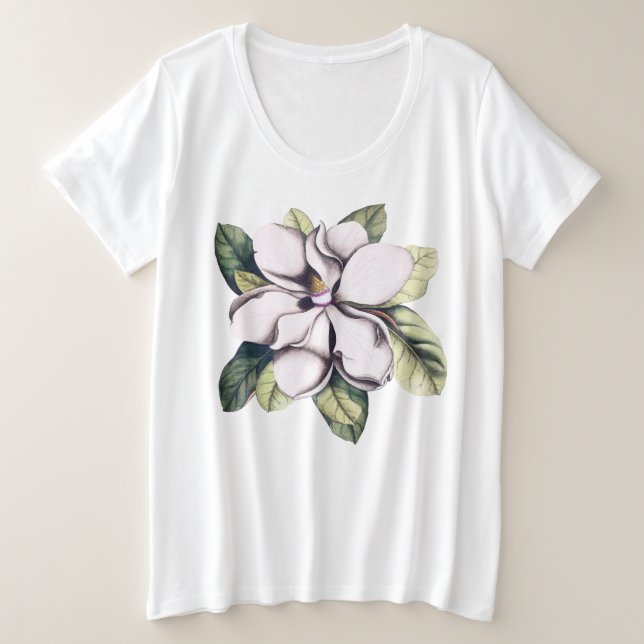 Flor de Magnolia (Anverso del diseño)