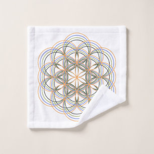 Flor de Mandala de la vida geometría sagrada
