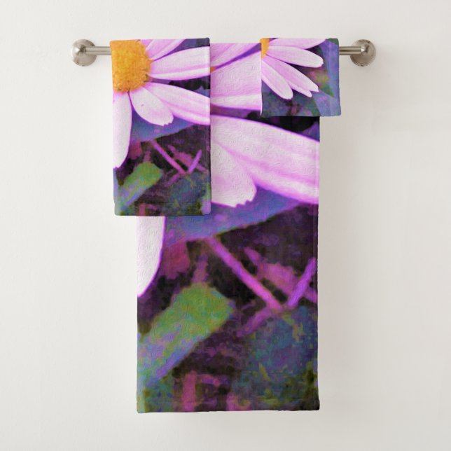 Flor de margarita rosa (In situ)