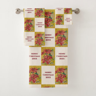 Flor de Nochebuena Dorada | Navidad Personalizada