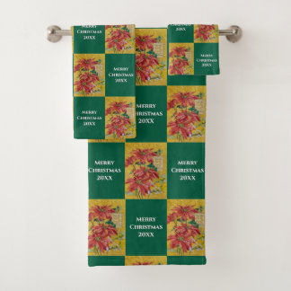 Flor de Nochebuena Dorada | Navidad Personalizada