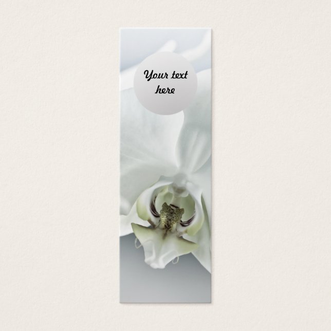 Flor de orquídea blanca (Frente)