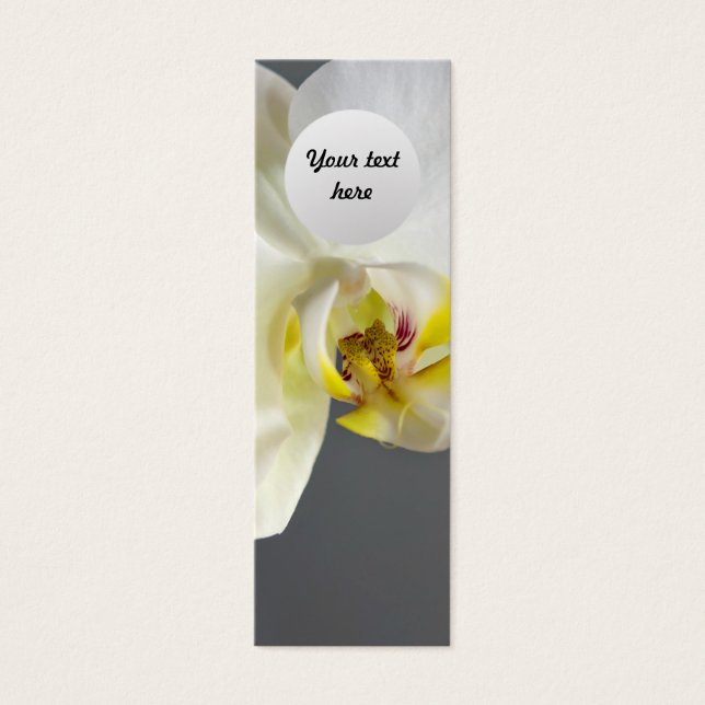 Flor de orquídea blanca (Frente)