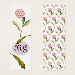 Flor de paro con iniciales