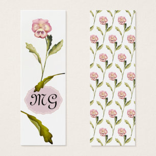 Flor de paro con iniciales