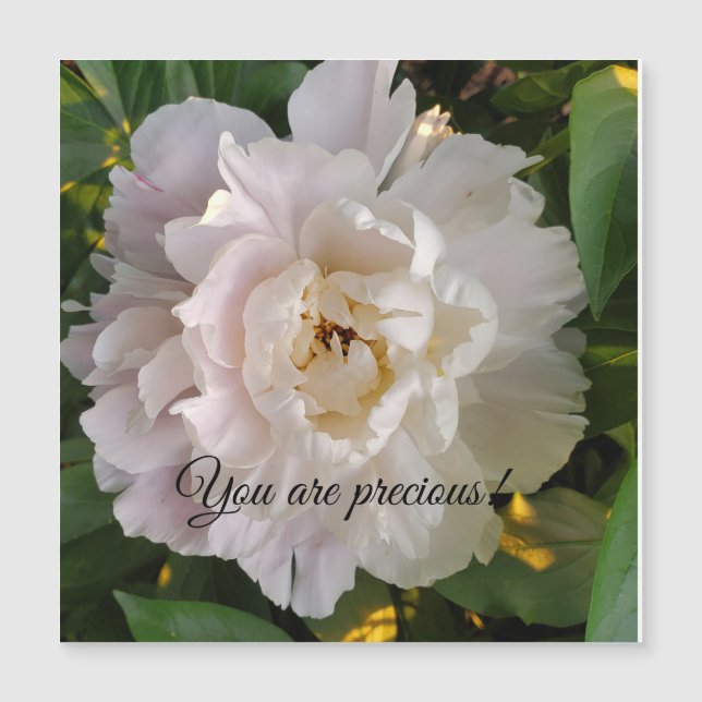 flor de peonía (Anverso)
