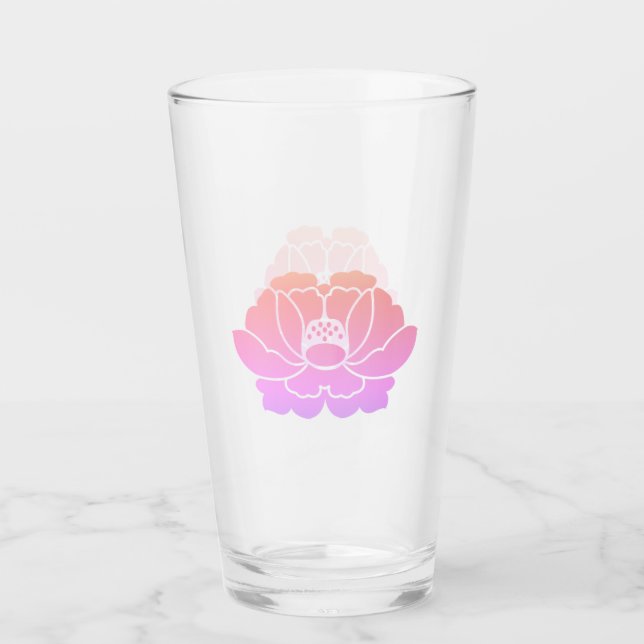 flor de peonía rosa pastel (Anverso)