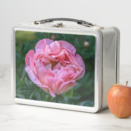 Flor de peonía rosada, fotografía canadiense