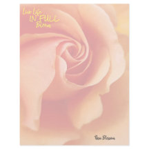 Flor de Rosa/cada de albaricoque/hojas de papel