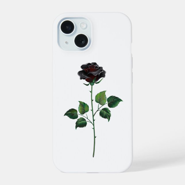 Flor de rosa negra (Reverso )