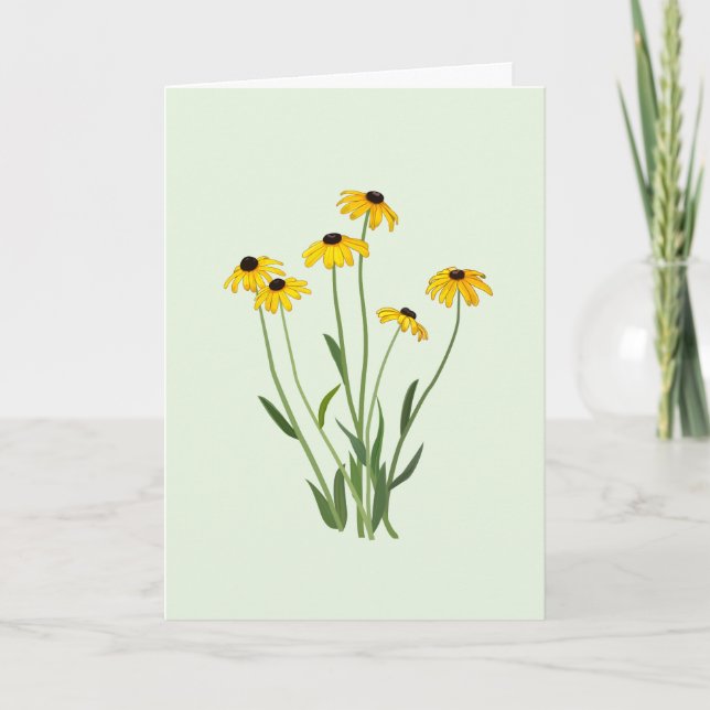 Flor de suero de ojos negros (Anverso)
