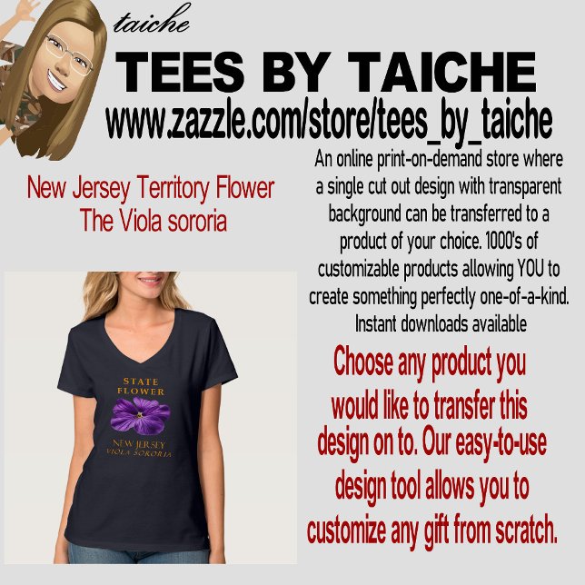 Flor de Territorio de Nueva Jersey La Viola Sorori (Subido por el creador)
