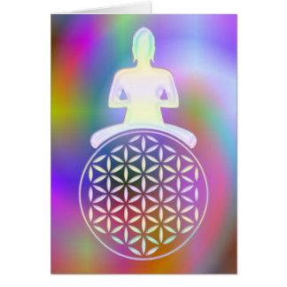 Flor de vida / Blume des Lebens - Buda