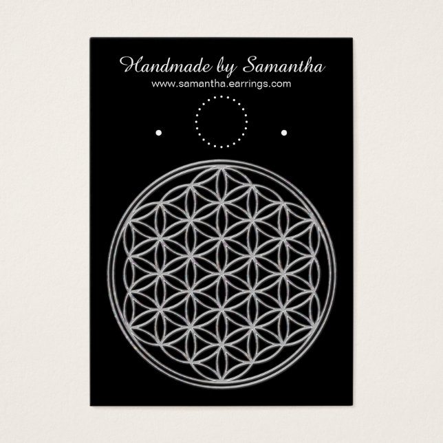 Flor de vida / Blume des Lebes - cristal brillante (Frente)