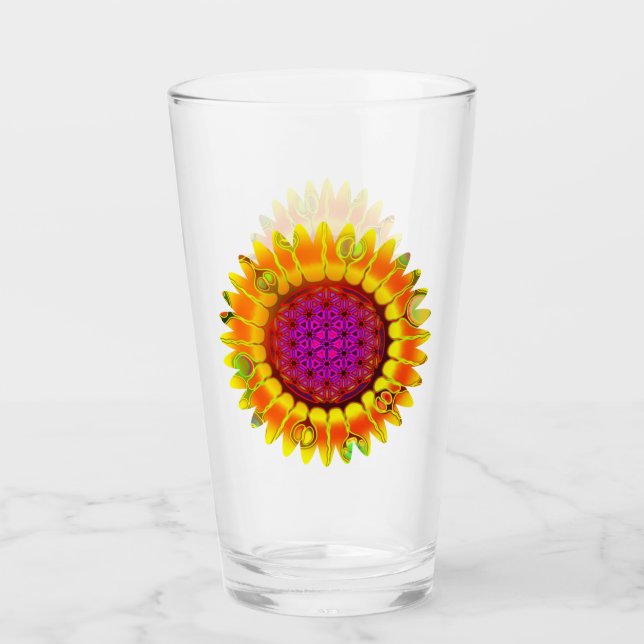 Flor De Vida - Flor Geométrica 4 (Anverso)