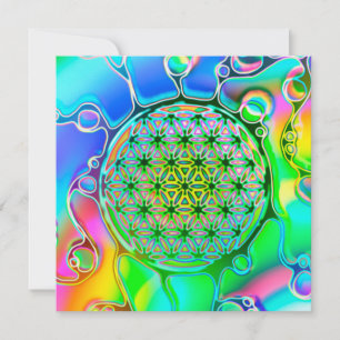 Flor De Vida - Formas Coloridas 1