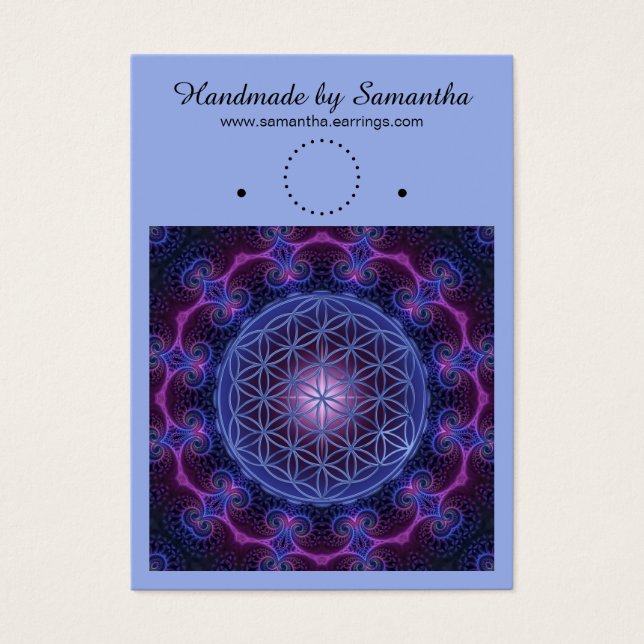 Flor De Vida - Fractal Plaza Mandala II (Frente)
