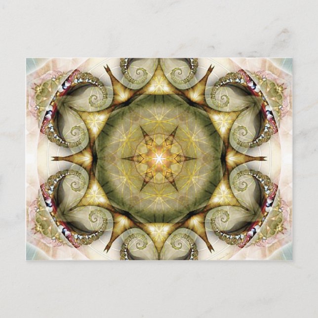 Flor de vida Mandala 19 tarjetas (Anverso)