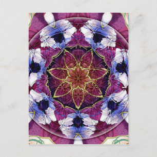 Flor de vida Mandala 8 tarjetas