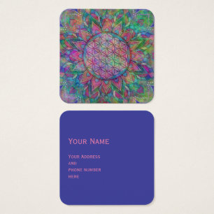 Flor de vida - Mandala india 7c