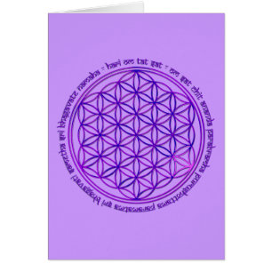 Flor de vida - Moola Mantra - violeta