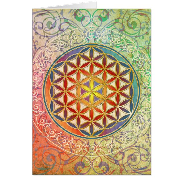 Flor de vida - Ornamento I (Frente)