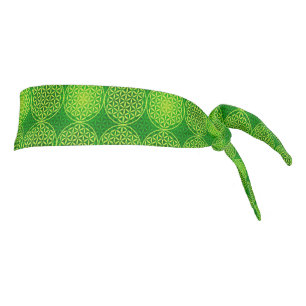Flor de vida - patrón de sello - verde