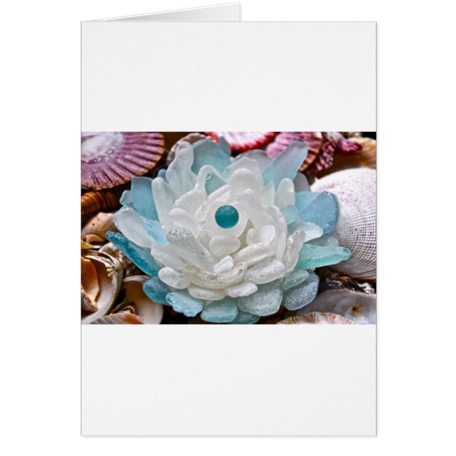 Flor de vidrio del Mar Blanco (Frente)