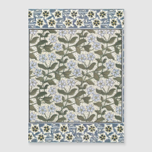 Flor de Vinca de Verano Arte Nuevo Botánico