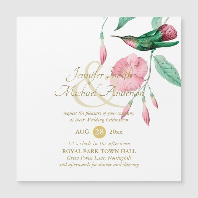 Flor De Vino Floral Indulgente Mint Pink (Anverso)