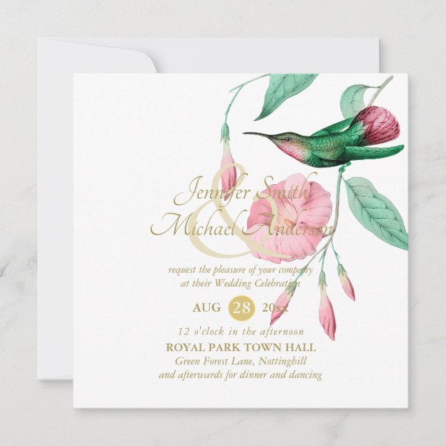 Flor De Vino Floral Indulgente Mint Pink (Anverso)