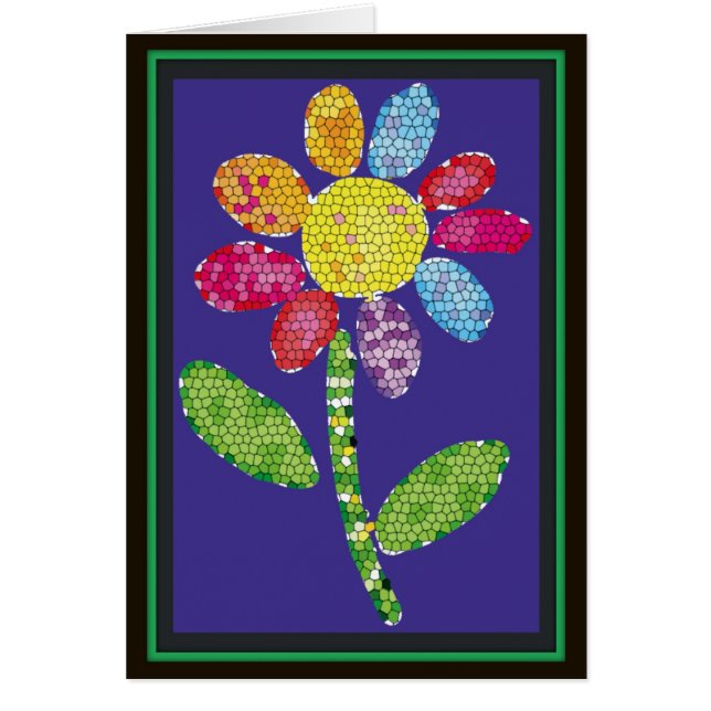 flor del mosaico (Frente)