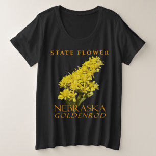 Flor del Territorio de Nebraska Soldiago gigantean