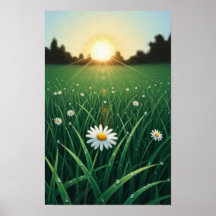 Flor en el arte de la pared del sol