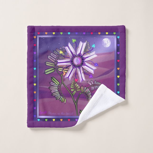 Flor en el desierto (Toallita)