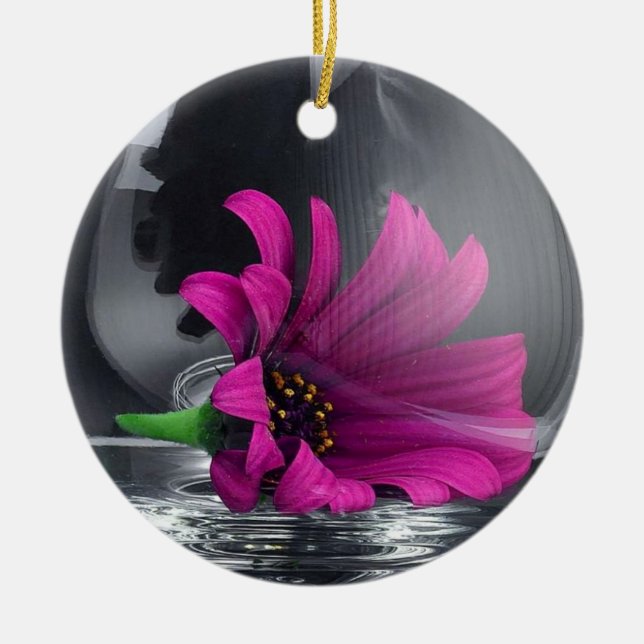 Flor en el ornamento de Vase (Frente)