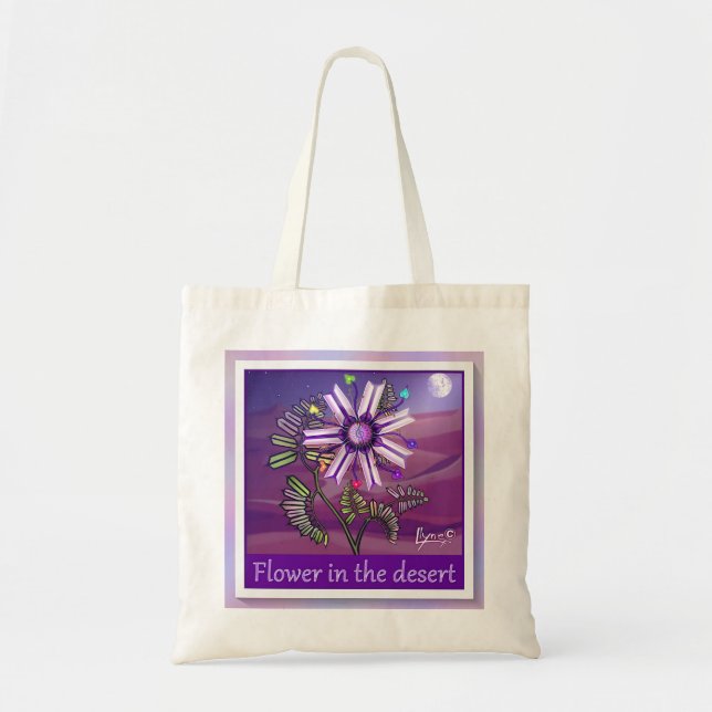 Flor en la bolsa de la tota del desierto (Frente)