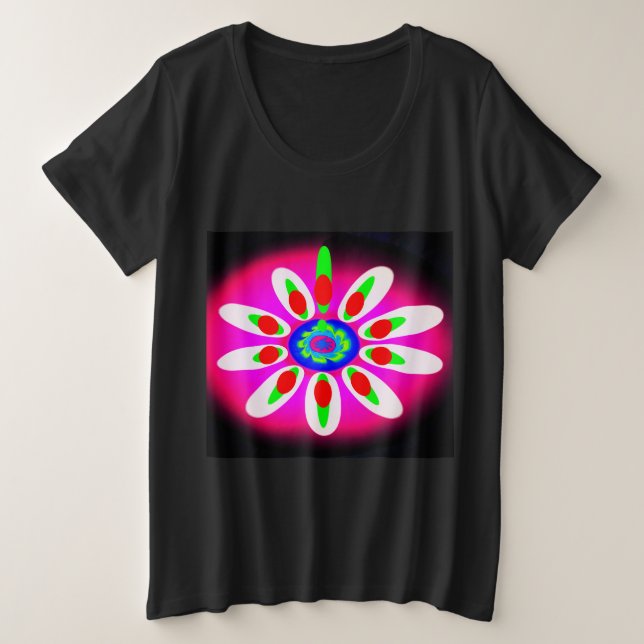 Flor floral de moda de Navidad (Anverso del diseño)
