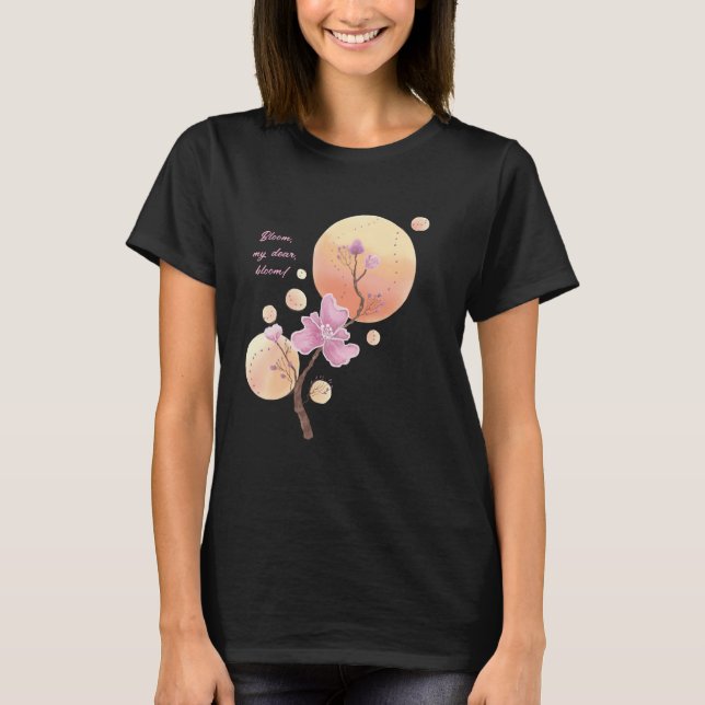 flor floreciente Día de la madre de la camiseta (Anverso)